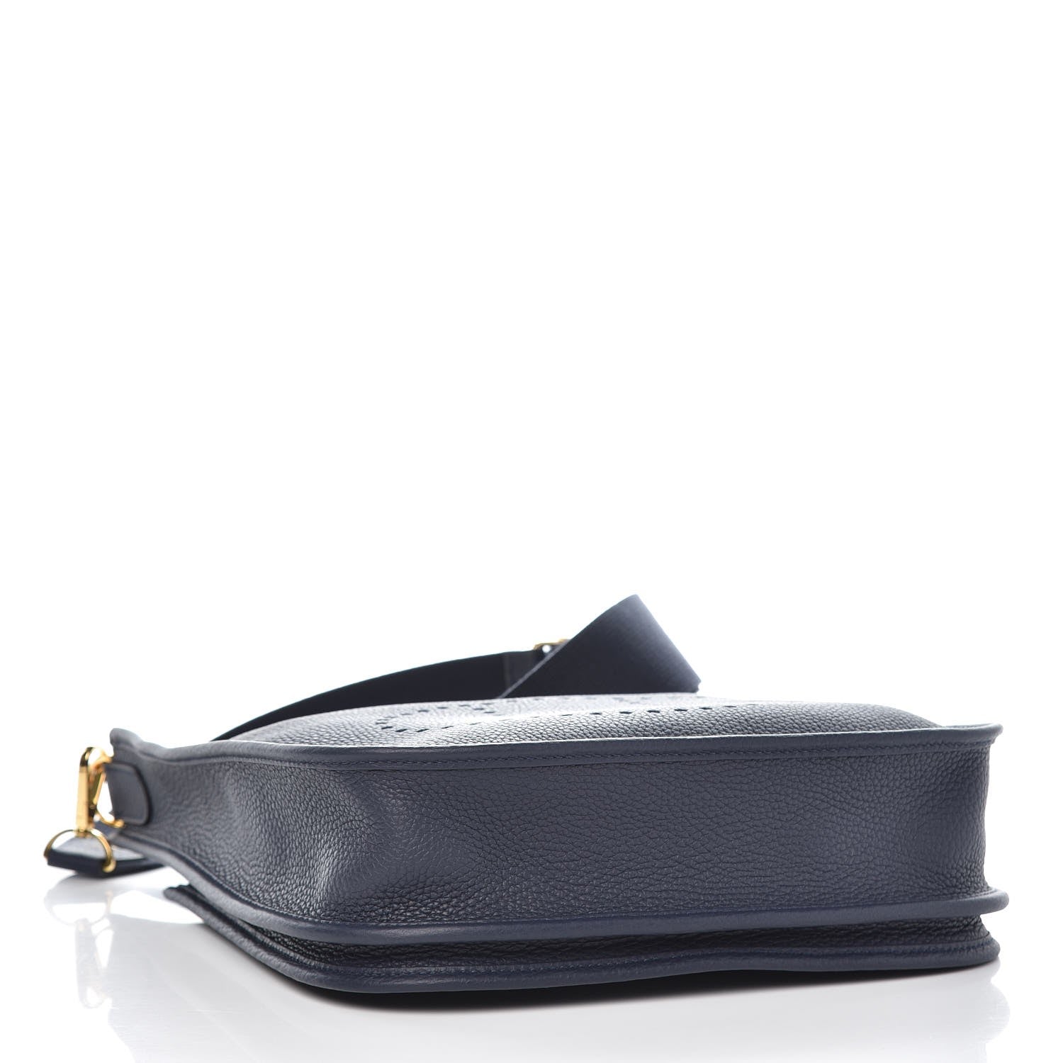 Hermes Taurillon Clemence Evelyne III PM Bleu Nuit 4 of 8