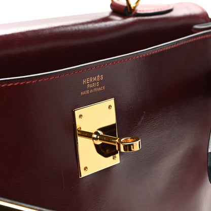 Hermes Box Kelly Retourne 32 Rouge H 6 of 13