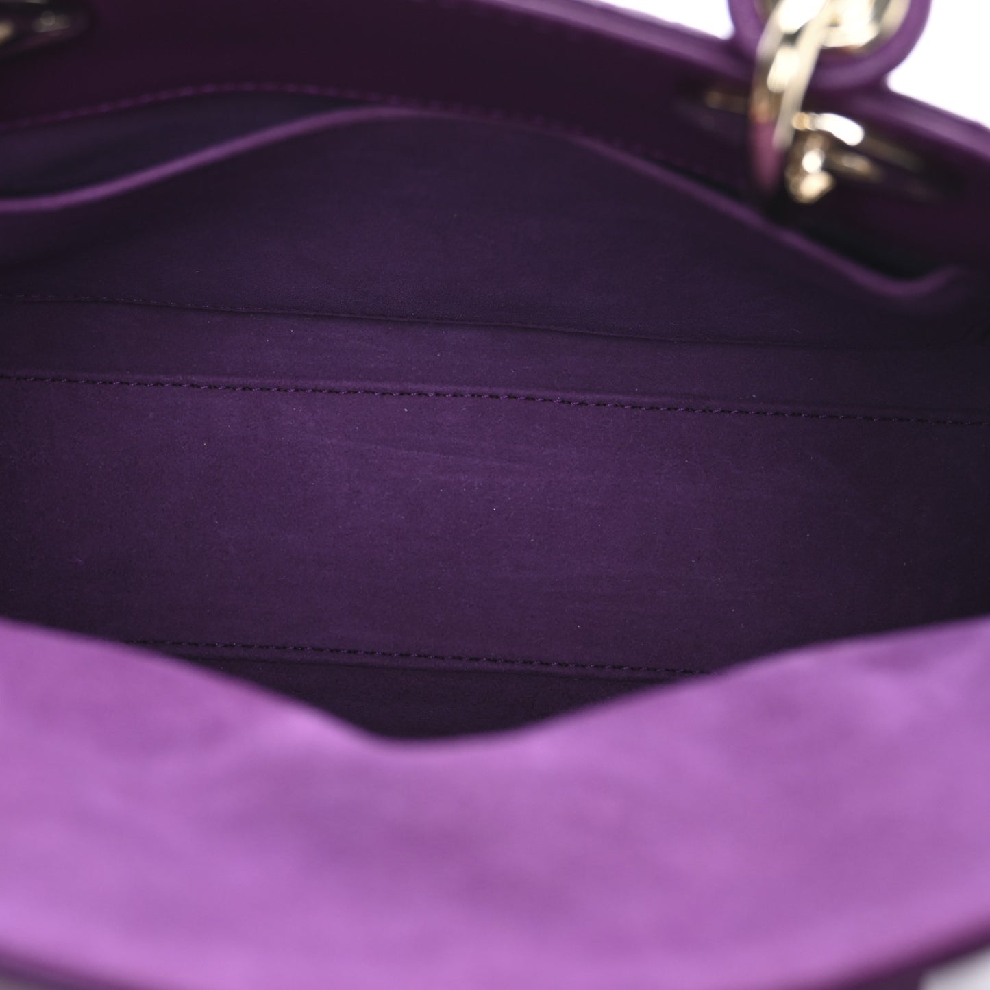 Lambskin Cannage Small My ABCDior Lady Dior Purple