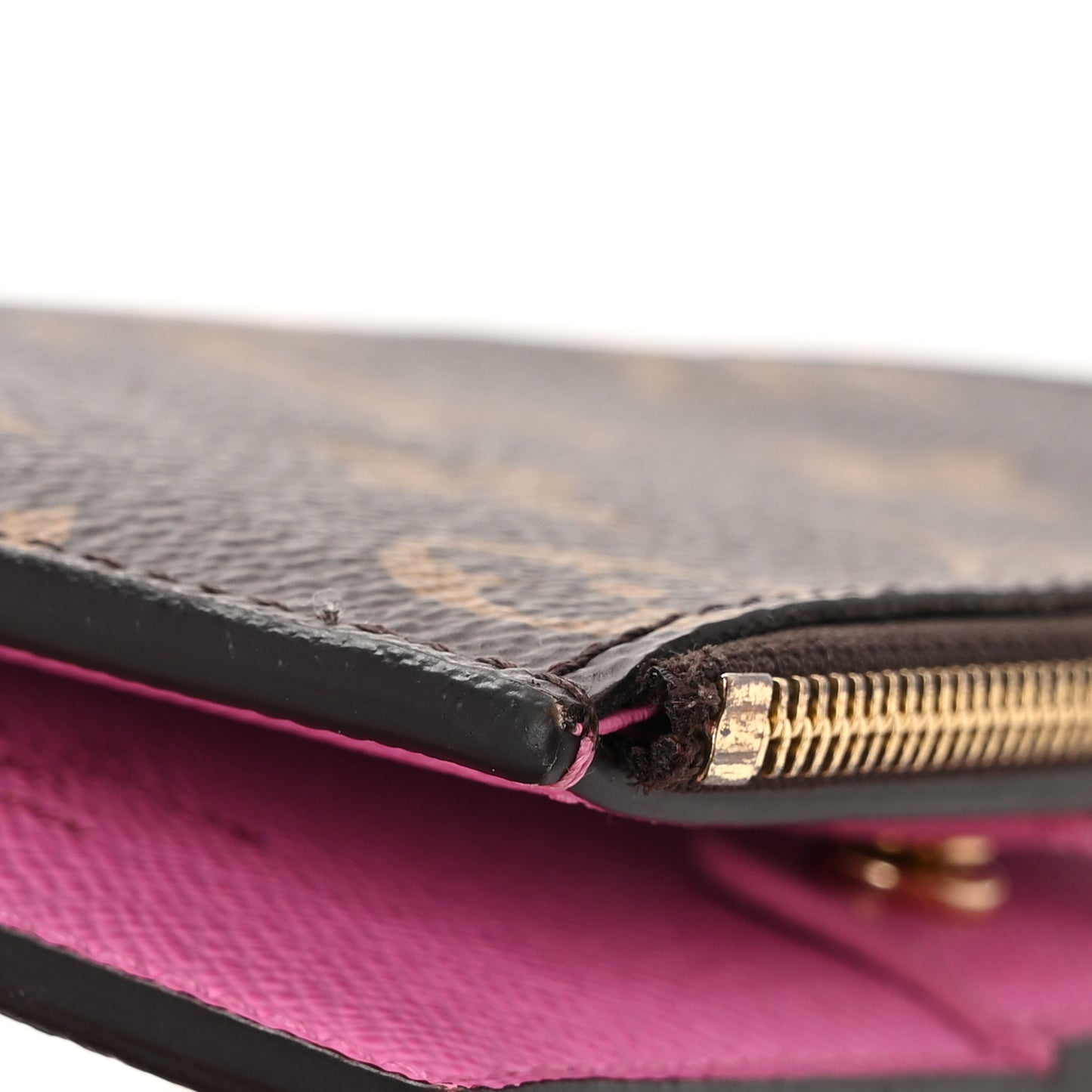 Monogram Lisa Wallet Rose Lollipop