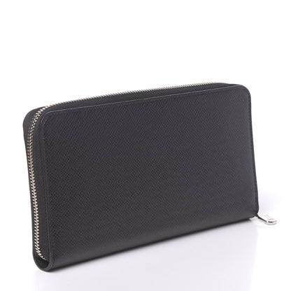 Louis Vuitton Taiga Zippy Organizer Wallet Black 3 of 7