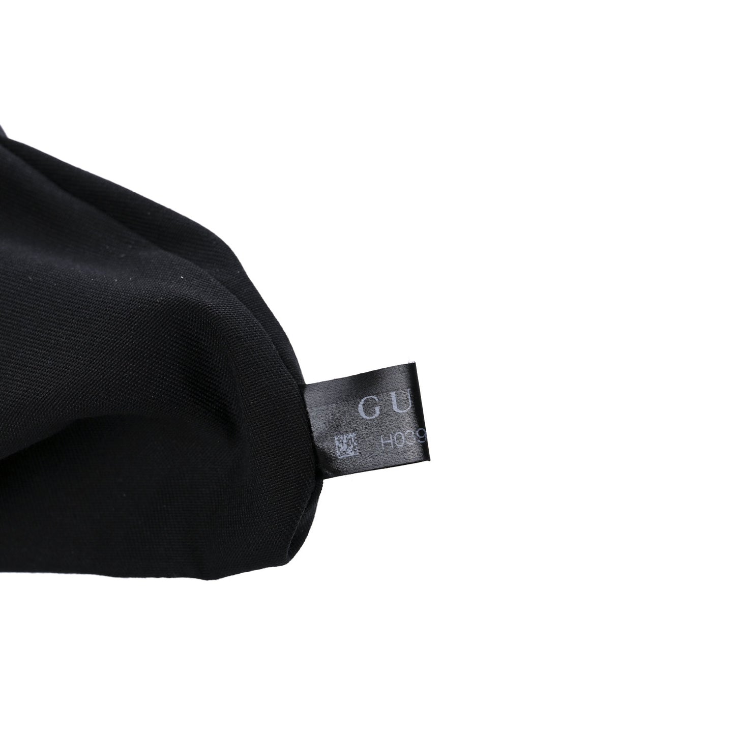 Nylon Monogram Mini Flat Messenger Bag Black