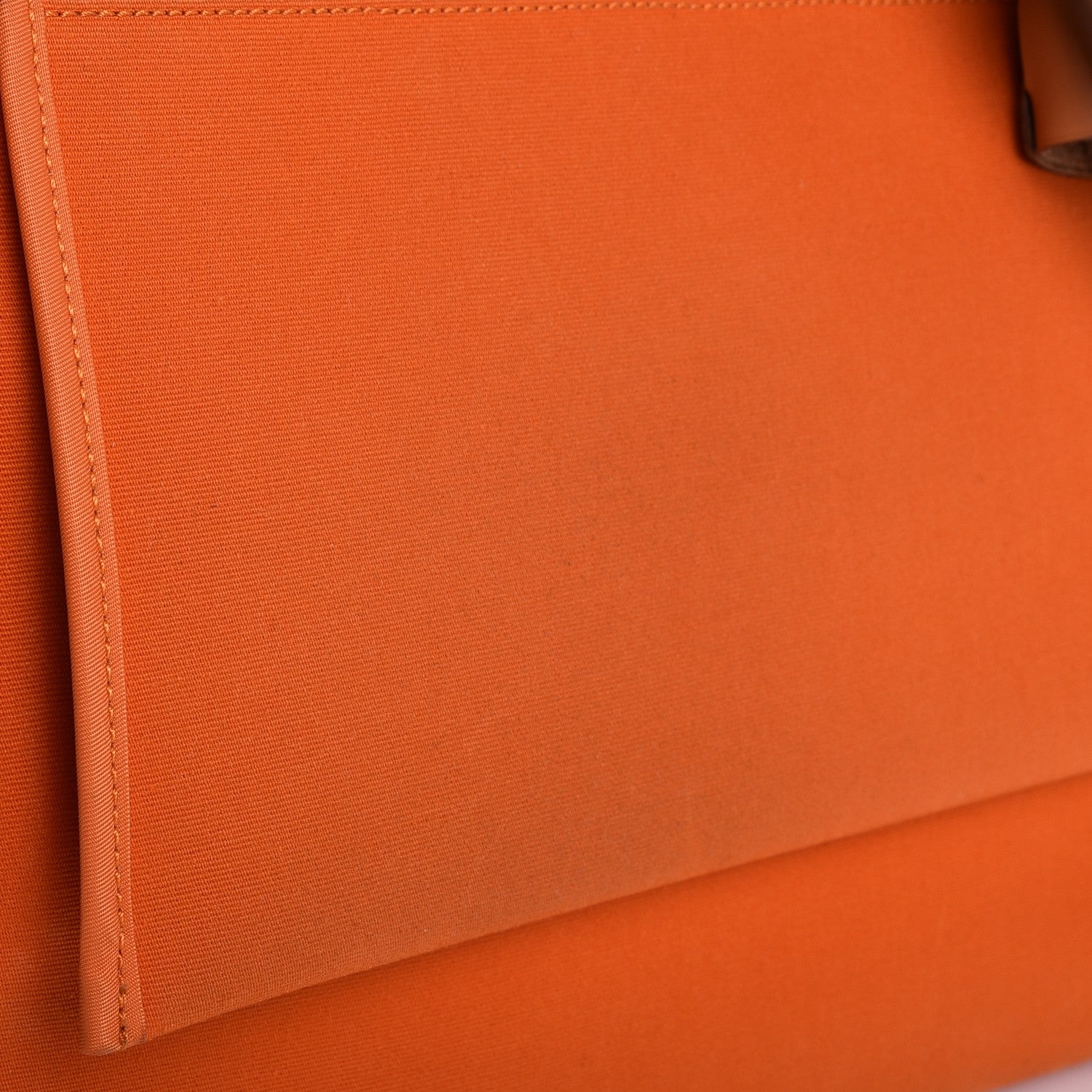 Hermes Toile Vache Hunter Herbag Zip 39 MM Orange 10 of 11