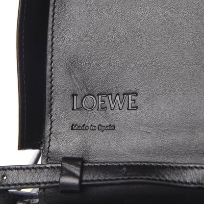 Loewe Calfskin Heel Knots Crossbody Bag Black 5 of 12