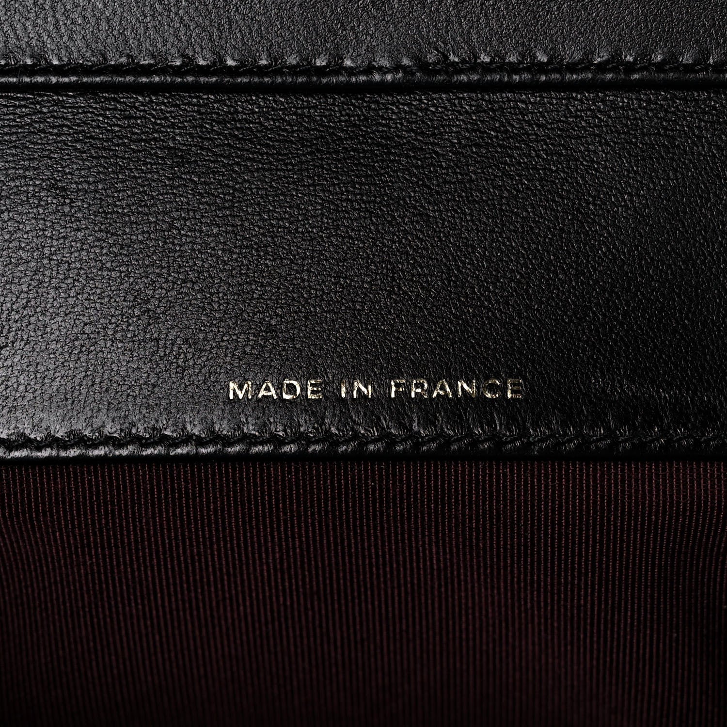 Chanel Lambskin Quilted Glasses Case With Chain Black 7 of 13