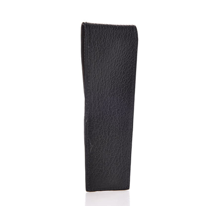 Hermes Chevre Mysore Pen Case Black 3 of 5