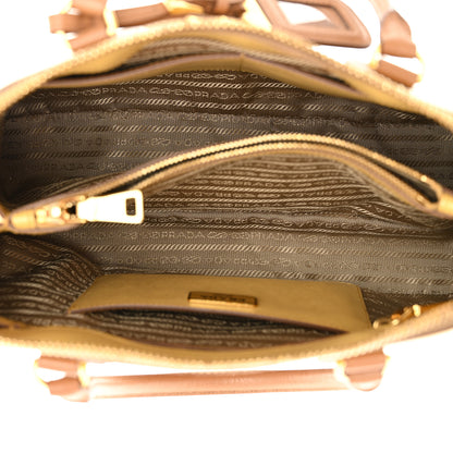 Prada Saffiano Lux Medium Promenade Tote Caramel Ginestra 5 of 14