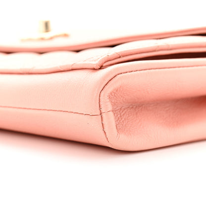 Chanel Iridescent Calfskin Smart Pocket Flap Bag Pink 10 of 12