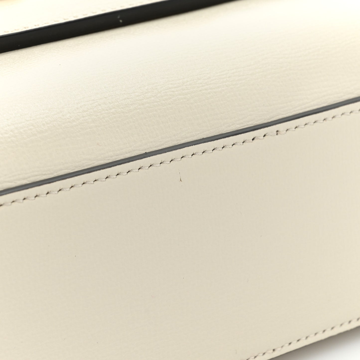 Azalea Calfskin Small Horsebit 1955 Shoulder Bag Mystic White