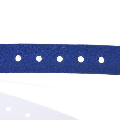 Louis Vuitton Goatskin Spike It Wrap Bracelet 17 Blue 8 of 8