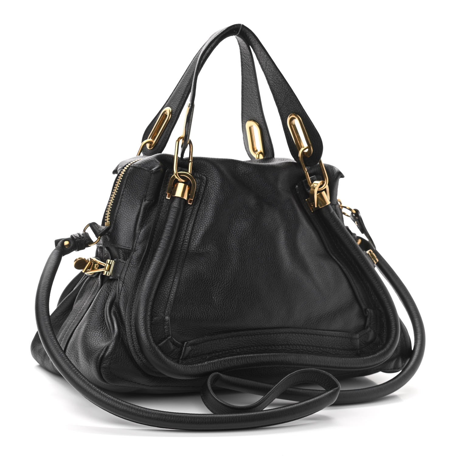 Chloe Calfskin Medium Paraty Black 3 of 14
