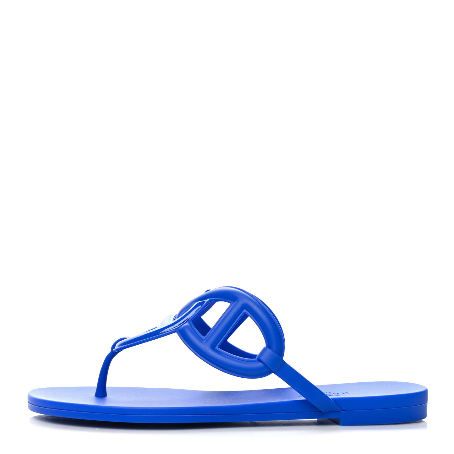 Rubber Womens Egerie Sandals 36 Bleu Outremer