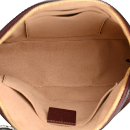Gucci Textured Calfskin Web Small Ophidia Dome Shoulder Bag Vintage Bordeaux 5 of 10