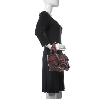 Fendi Zucca Cinghiale Medium Zip Code Shopping Tote Purple 3 of 10