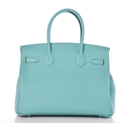 Hermes Togo Birkin 30 Bleu Atoll 5 of 30