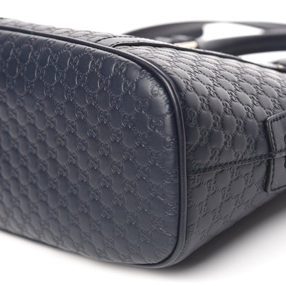 Gucci Soft Microguccissima Mini Dome Bag Blue 10 of 10