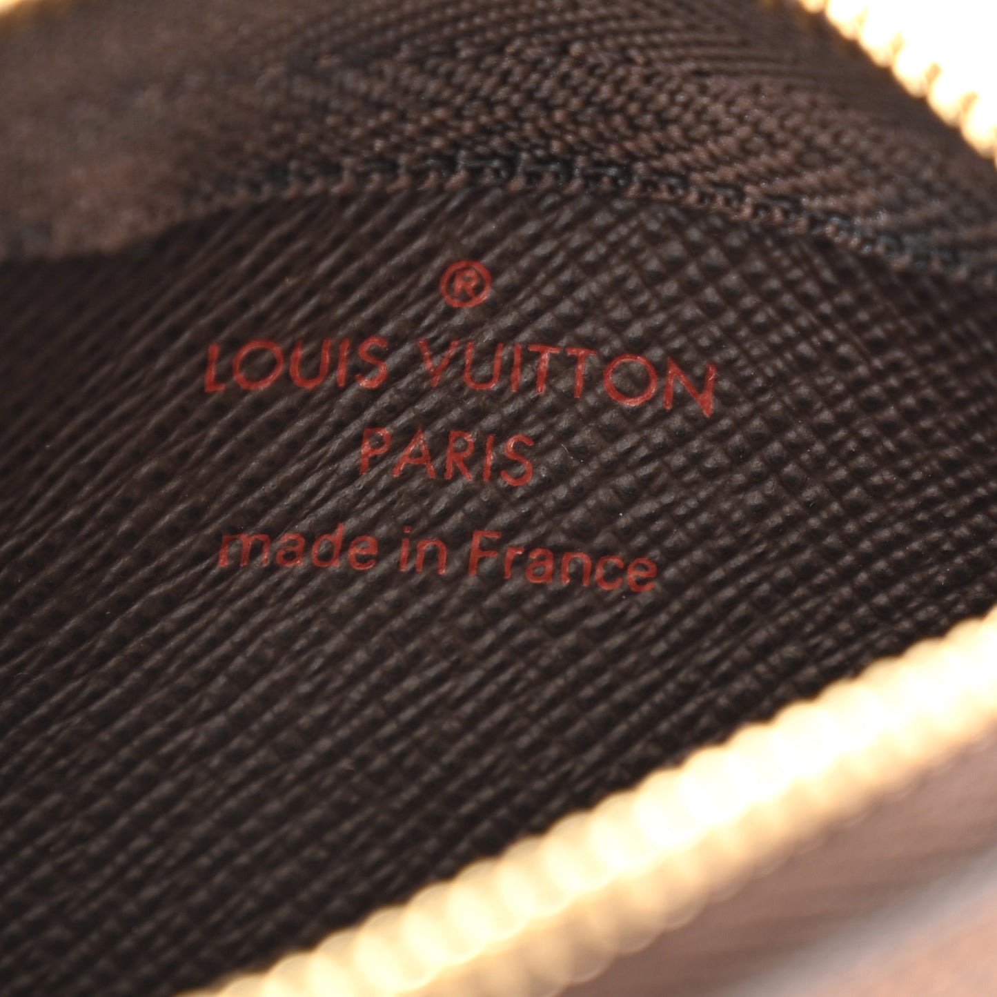 Damier Ebene Key Pouch