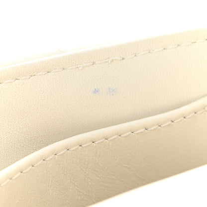Christian Dior Calfskin Macrocannage Mini Caro Bag White 12 of 13