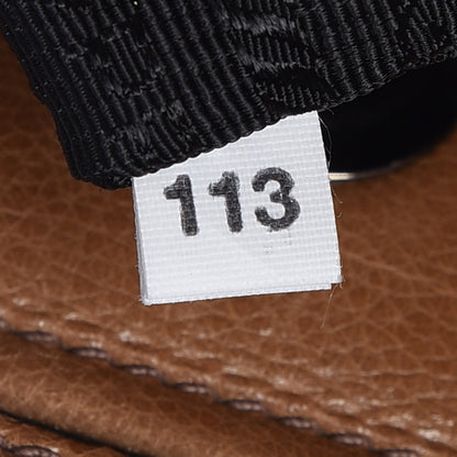 Prada Leather Large Twin Pocket Tote Bag Brown 8 of 10