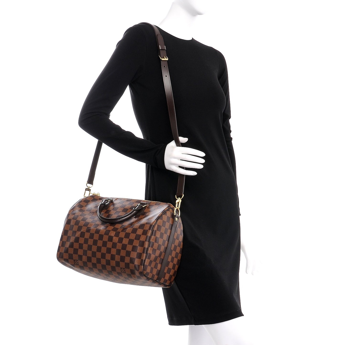 Damier Ebene Speedy Bandouliere 30