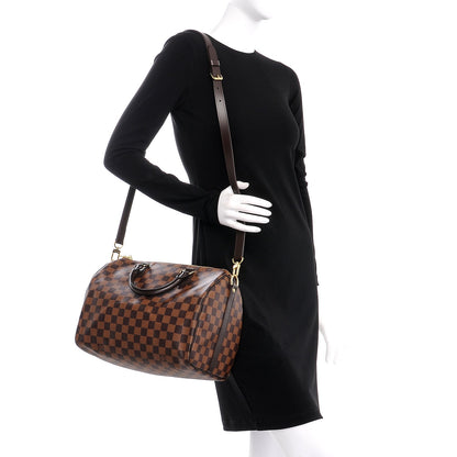 Louis Vuitton Damier Ebene Speedy Bandouliere 30 2 of 9