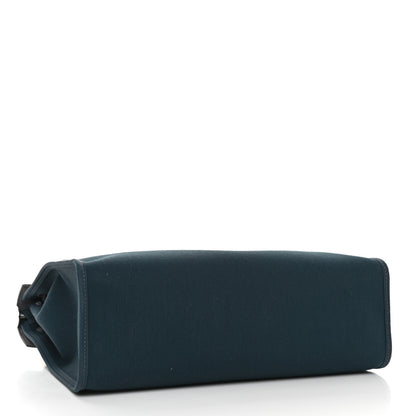 Hermes Vache Hunter Toile Herbag Zip 31 PM Deep Blue 5 of 12