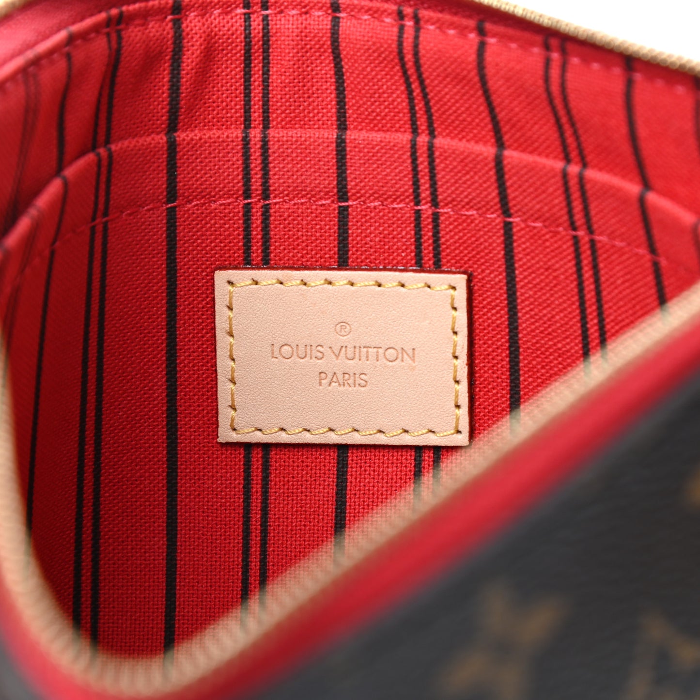 Monogram Neo Neverfull MM Cherry