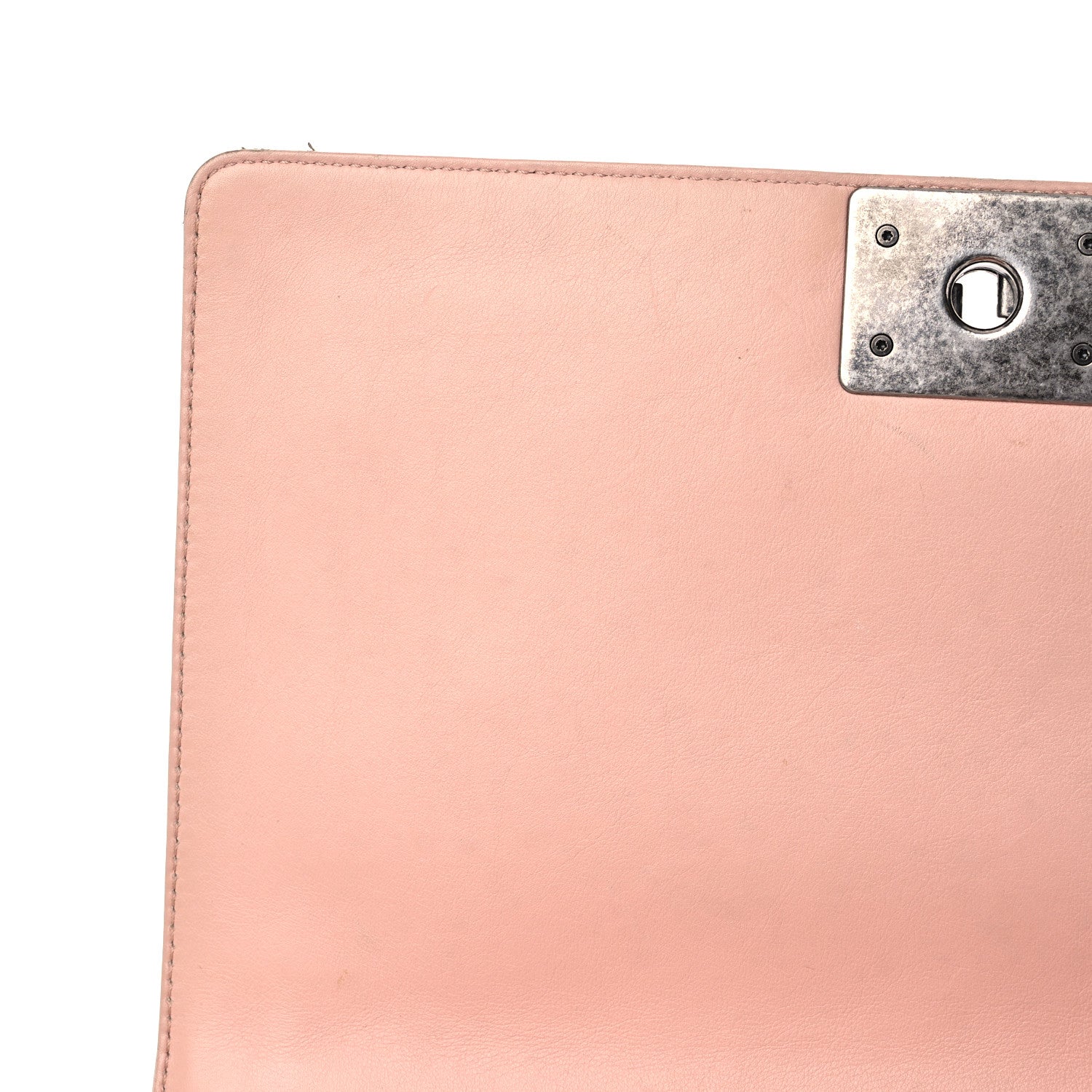 Chanel Calfskin Quilted New Medium Boy Flap Light Pink 13 of 29