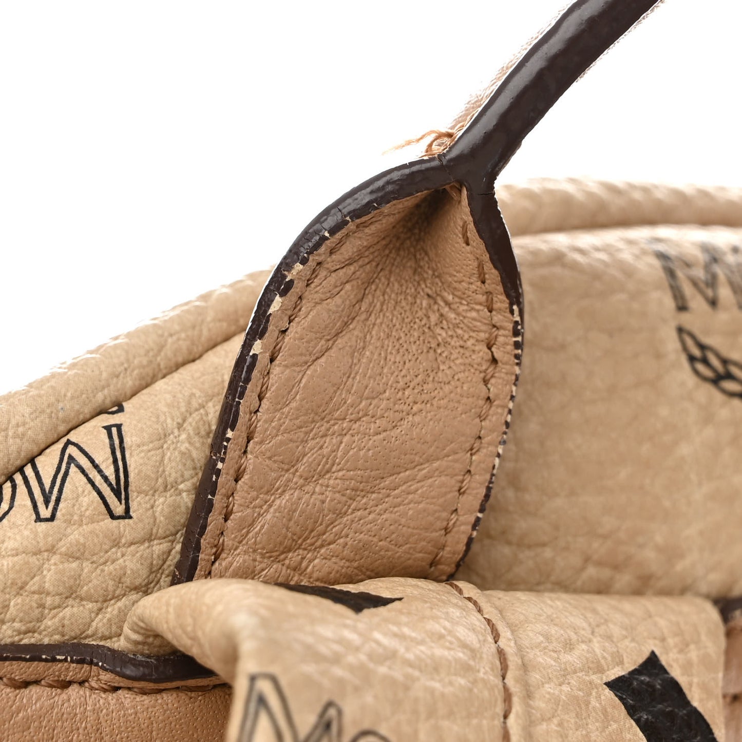 Visetos Medium Sprinkle Stud Stark Backpack Beige