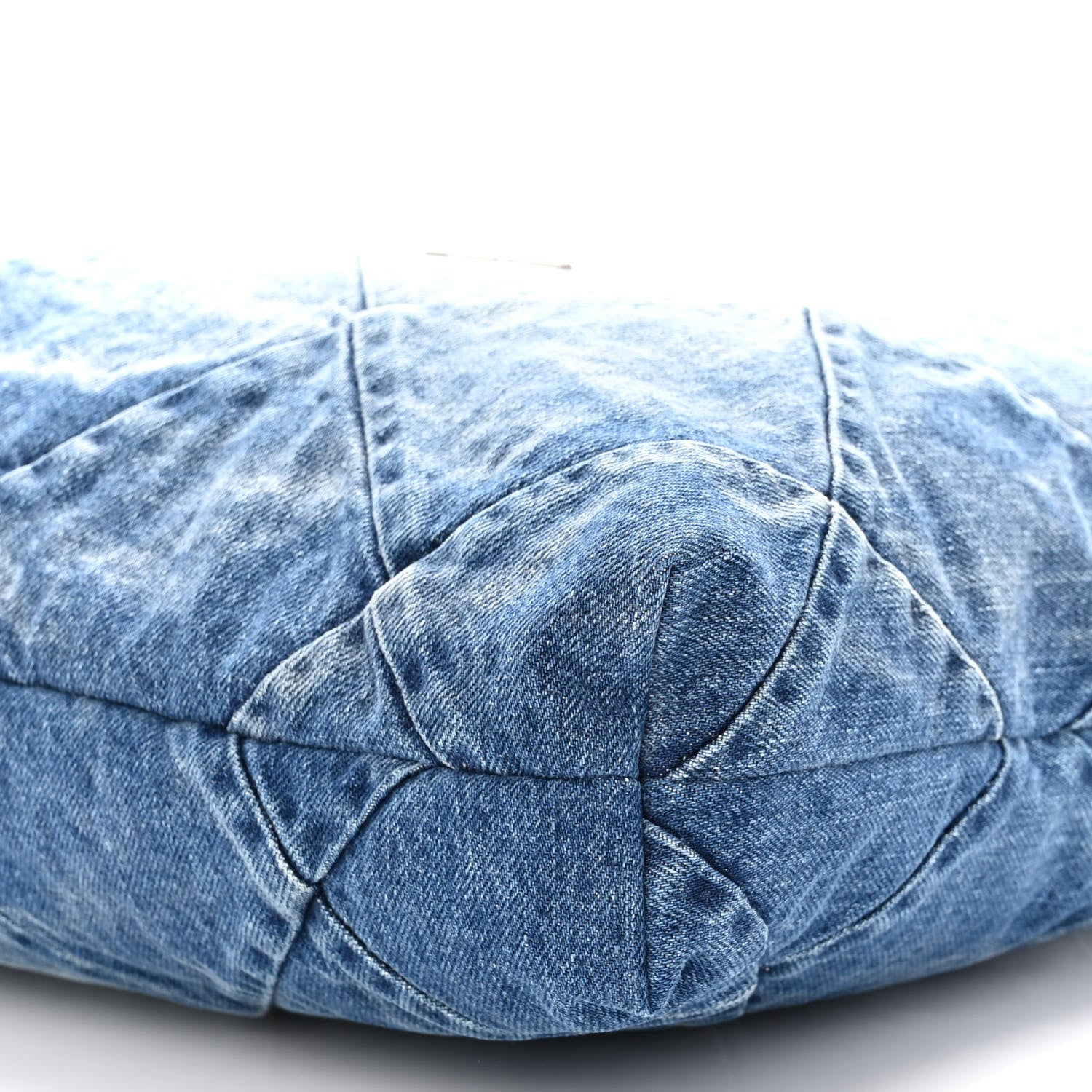 Chanel Denim Quilted Chanel 22 Blue 11 of 12