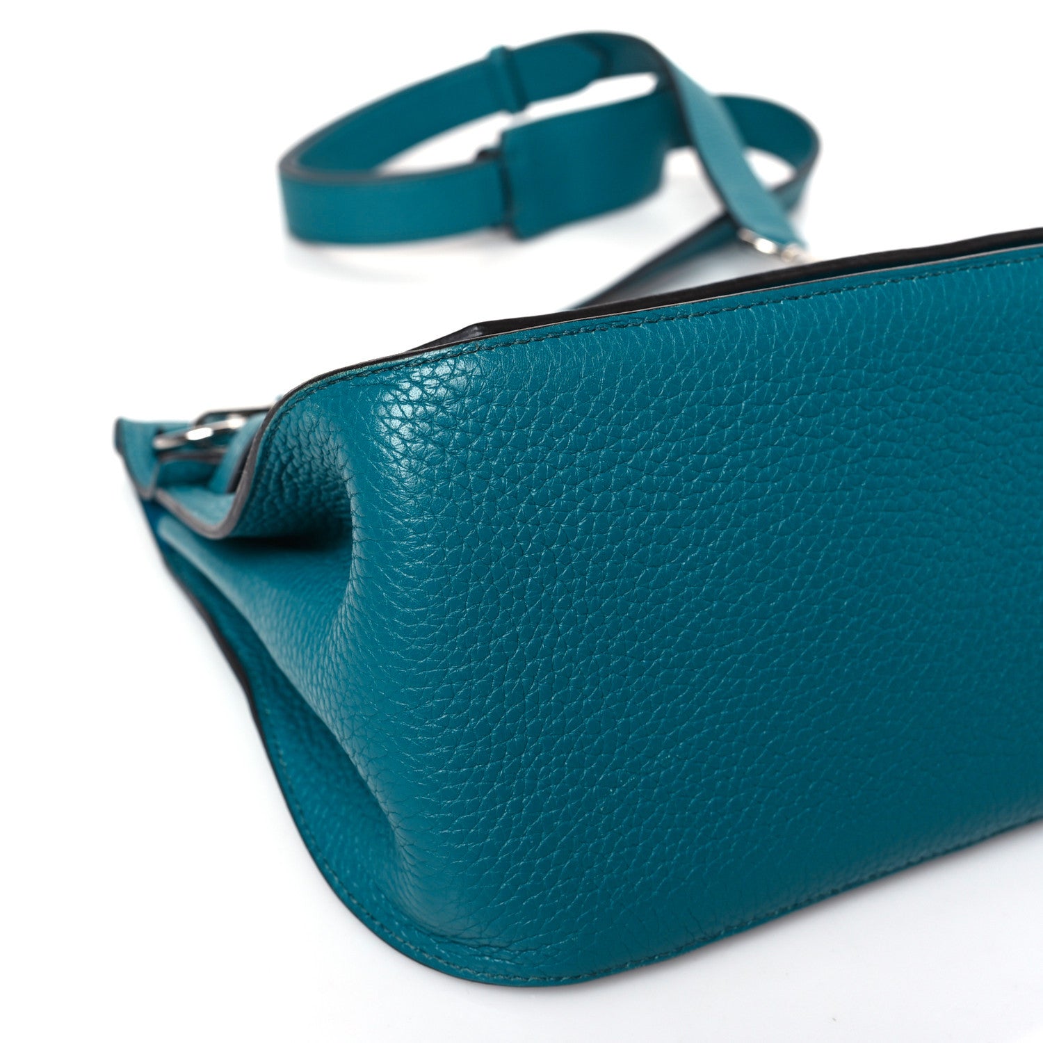 Hermes Taurillon Clemence Jypsiere 28 Bleu Izmir 8 of 9