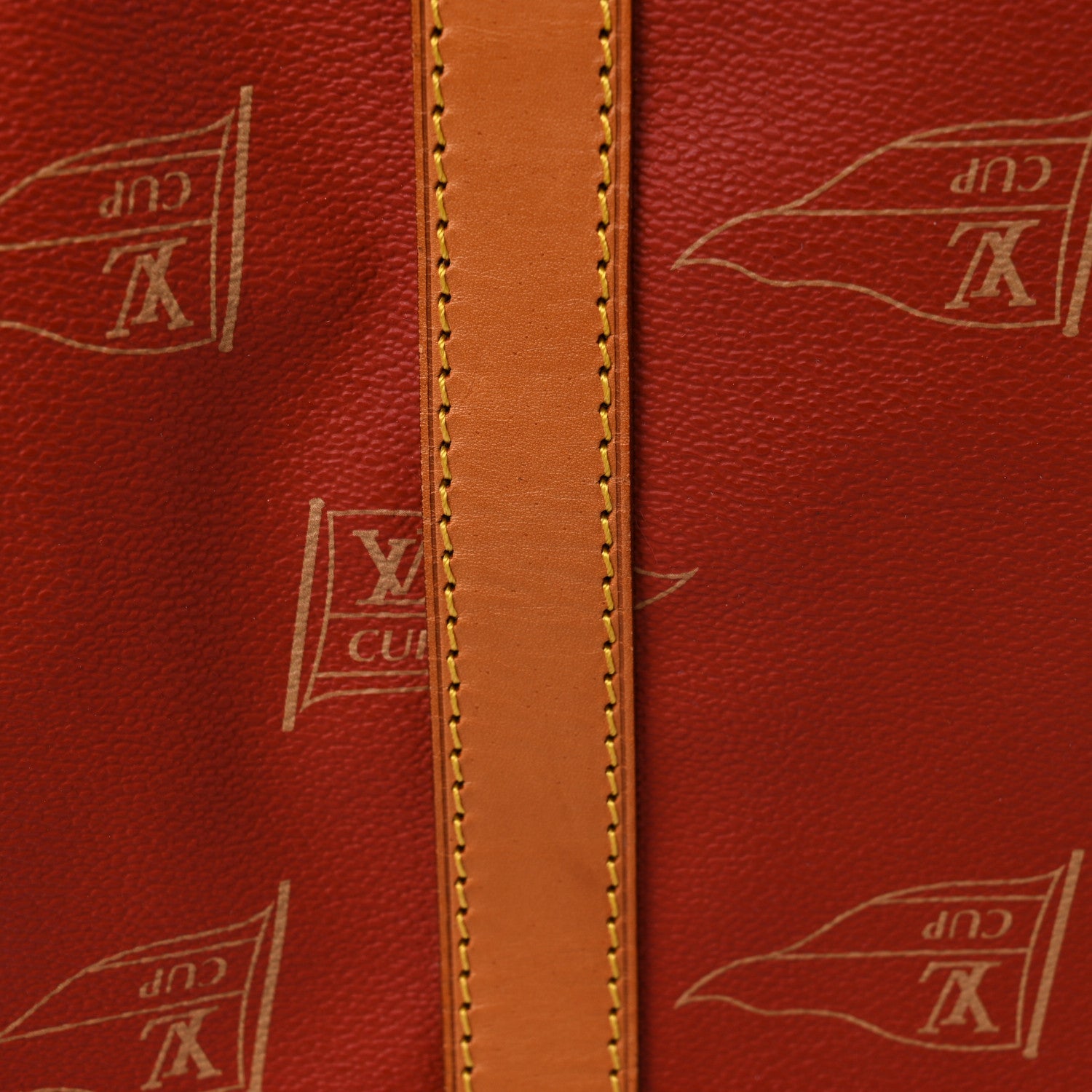 Louis Vuitton Canvas Americas Cup 1995 Saint Tropez Keepall 60 27 of 29