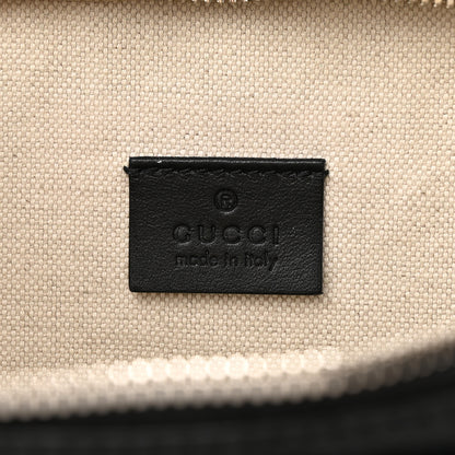 Gucci Calfskin GG Tennis Embossed Pocket Belt Bag Black 6 of 11