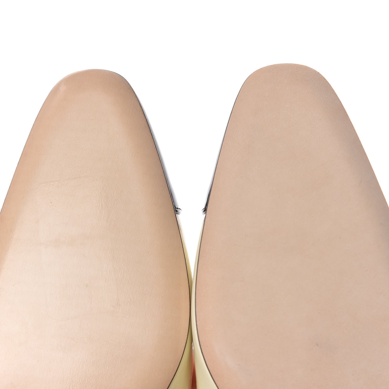 Chanel Patent Calfskin CC Cap Toe Low Heel Pumps 41 White Black 8 of 16