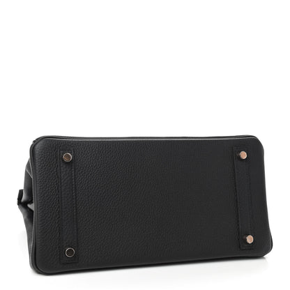 Hermes Togo Birkin 30 Black 4 of 11