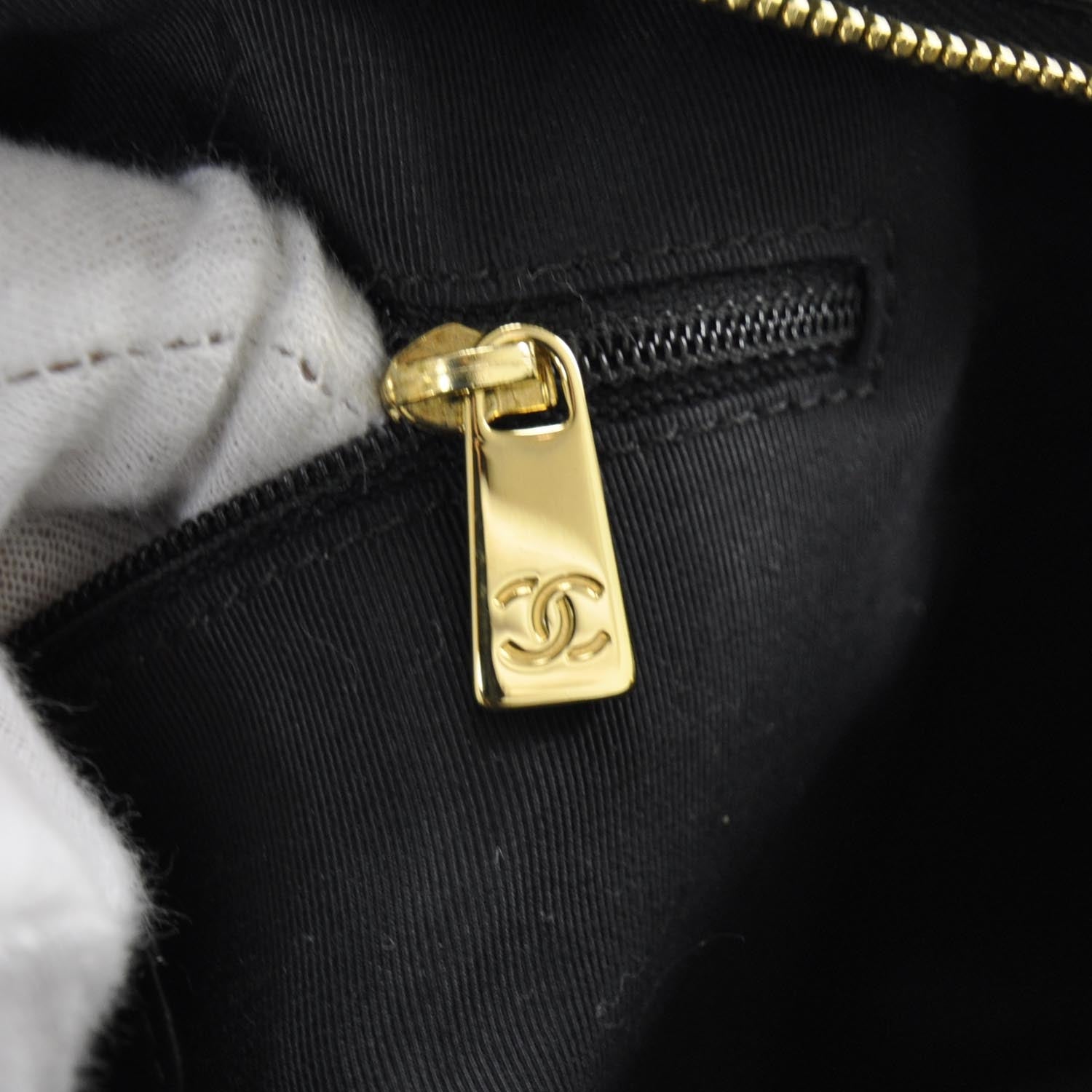 Chanel Caviar Quilted Petit Timeless Tote PTT Black 10 of 11