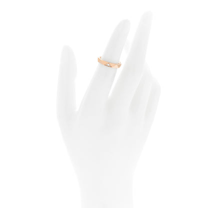 Graff 18K Rose Gold Diamond Laurence Graff Signature Pave Band Ring 46 3.75 2 of 5