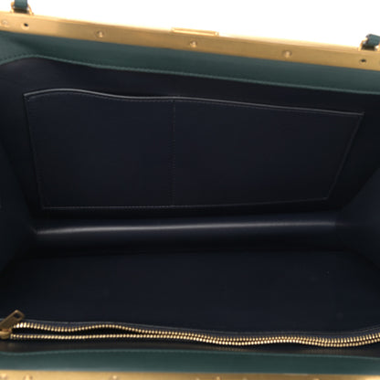 Celine Smooth Calfskin Medium Clasp Shoulder Bag Forest 5 of 11