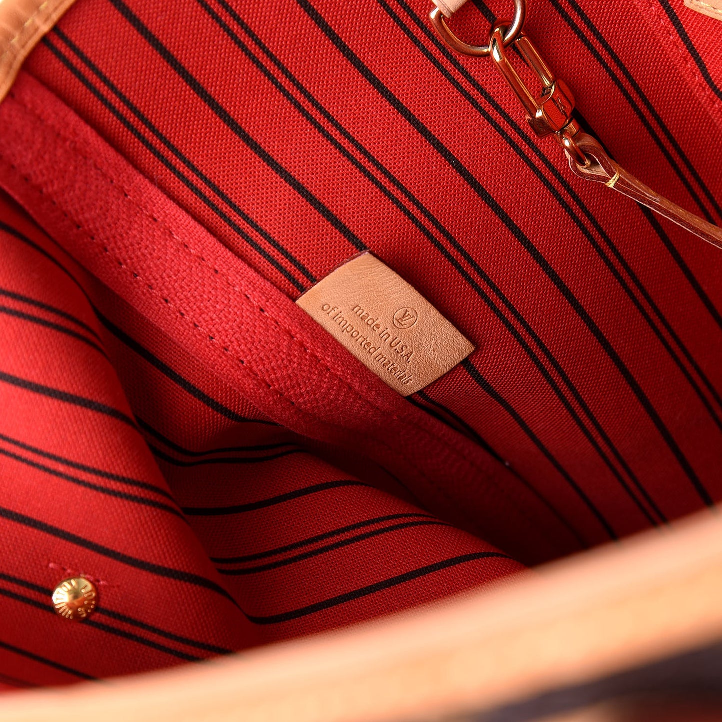 Monogram Neo Neverfull MM Cherry