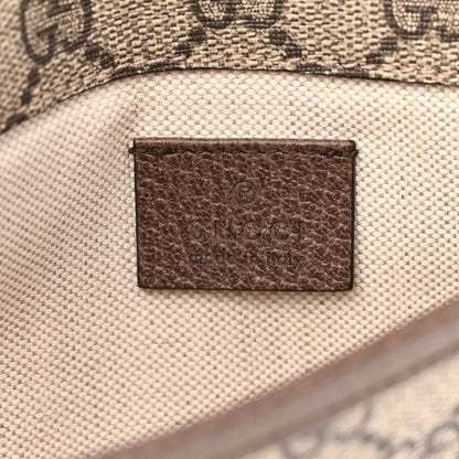 Gucci GG Supreme Monogram Neo Vintage Web Belt Bag Brown 6 of 10