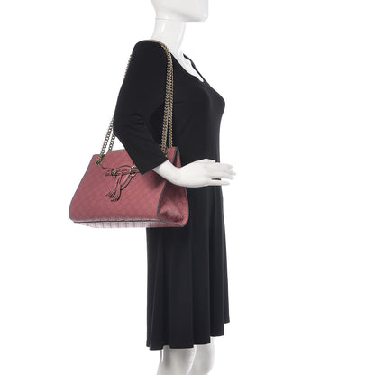 Gucci Guccissima Large Emily Chain Shoulder Bag Peonia Flower 3 of 17