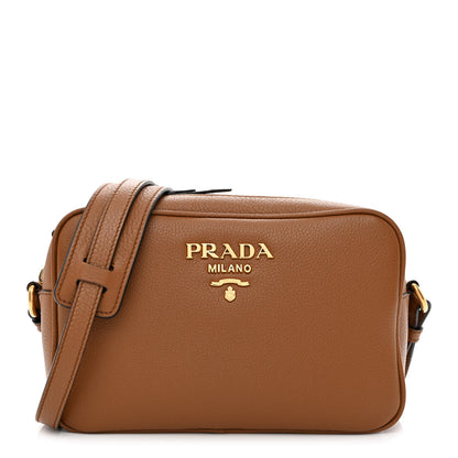 Prada Vitello Phenix Camera Bag Cannella 1 of 11