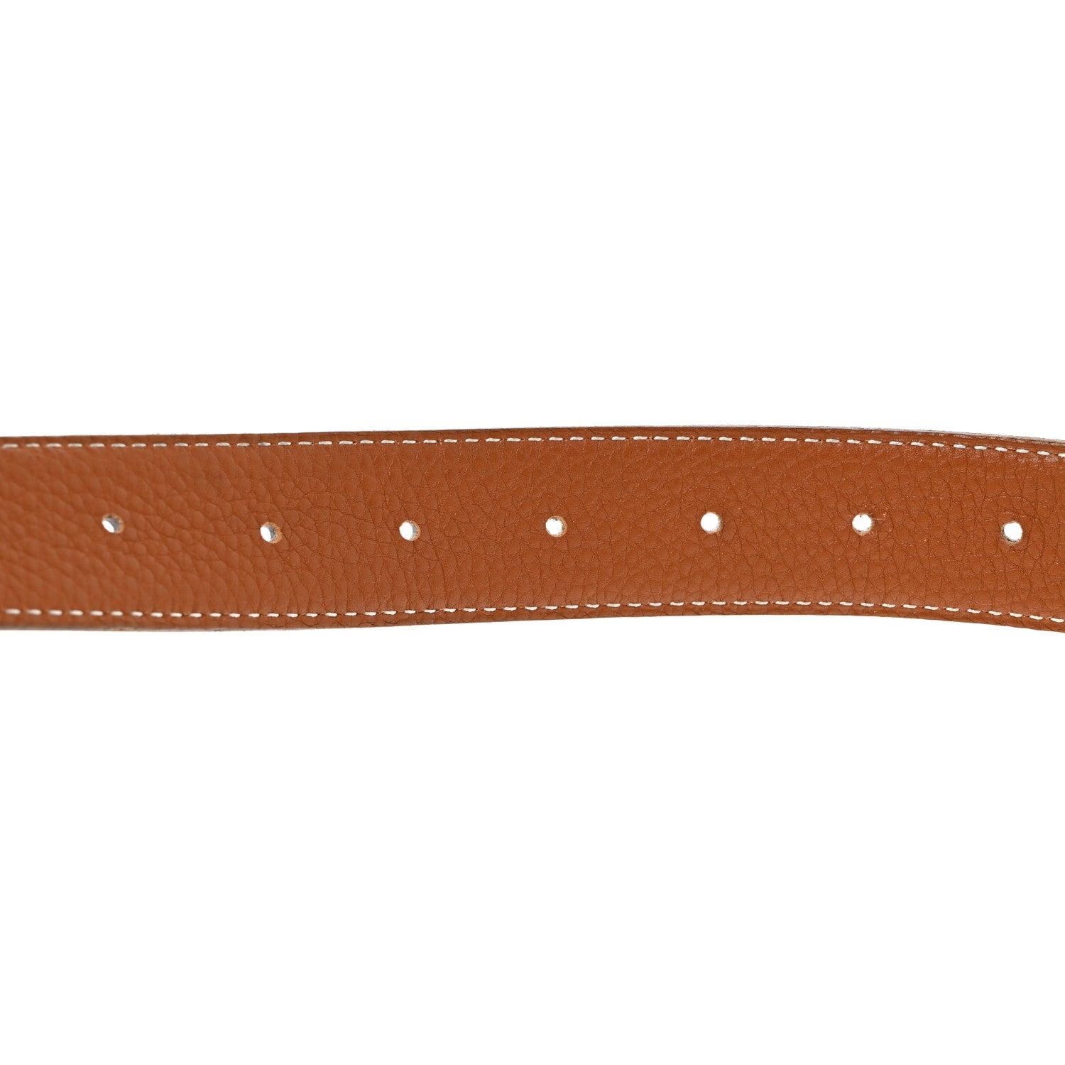 Hermes Box Togo 32mm H Belt 105 42 Black Gold 6 of 9