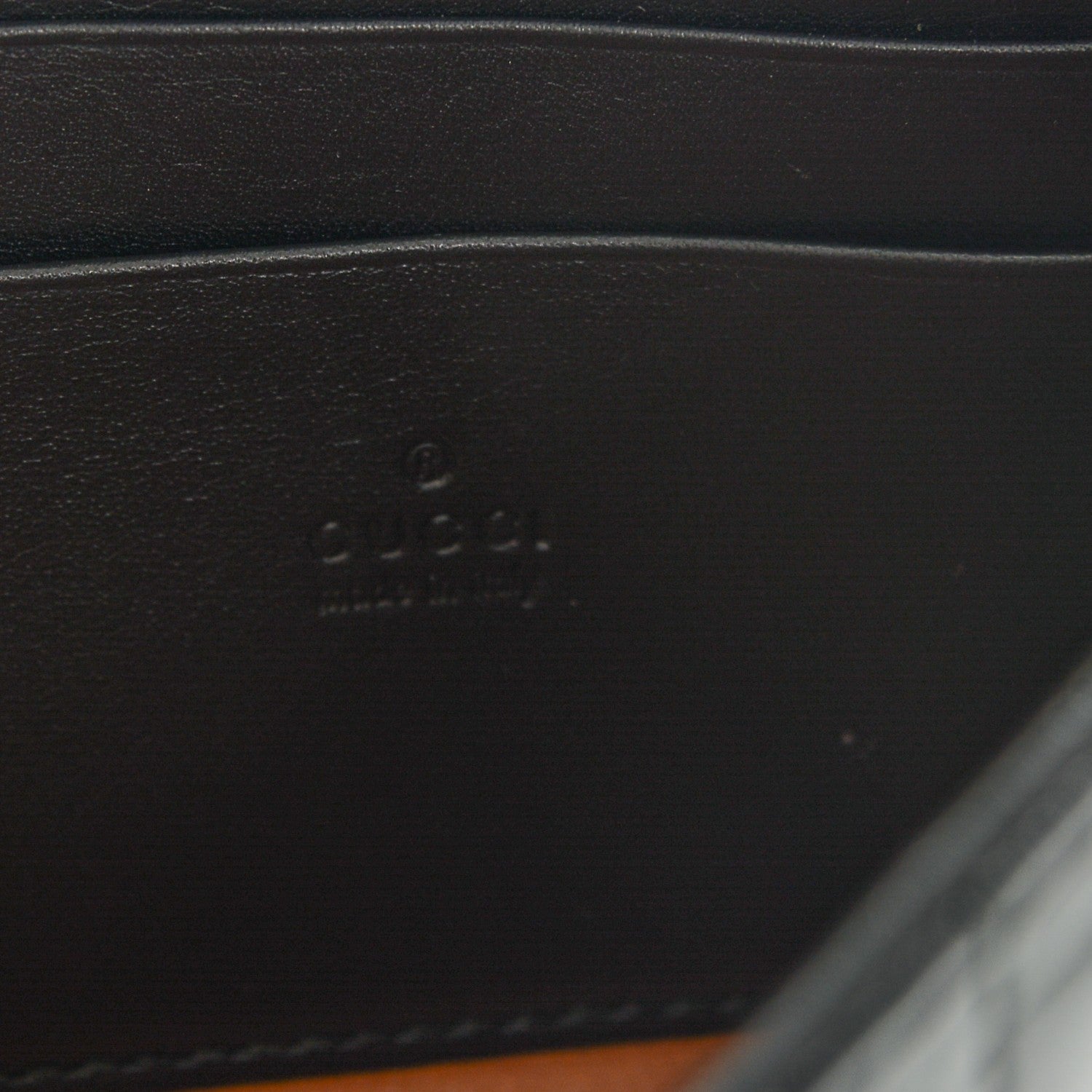 Gucci Calfskin Matelasse Mini Pearly GG Marmont Chain Wallet Black 6 of 6