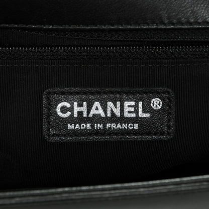 Chanel Lambskin Quilted New Medium Boy Flap Black 6 of 7