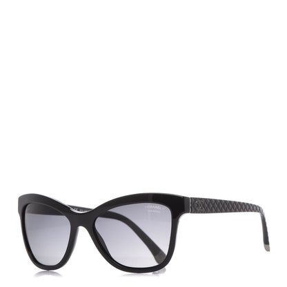 Chanel Polarized CC Cat Eye Sunglasses 5330 Black 1 of 10