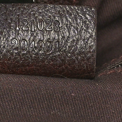 Gucci Monogram Medium Eclipse Shoulder Bag Dark Brown 7 of 12