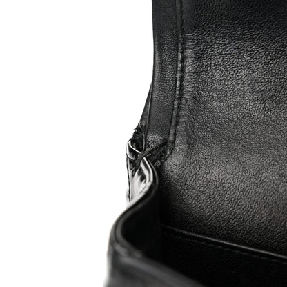 Chanel Patent Quilted Medium Double Flap Black 13 of 20