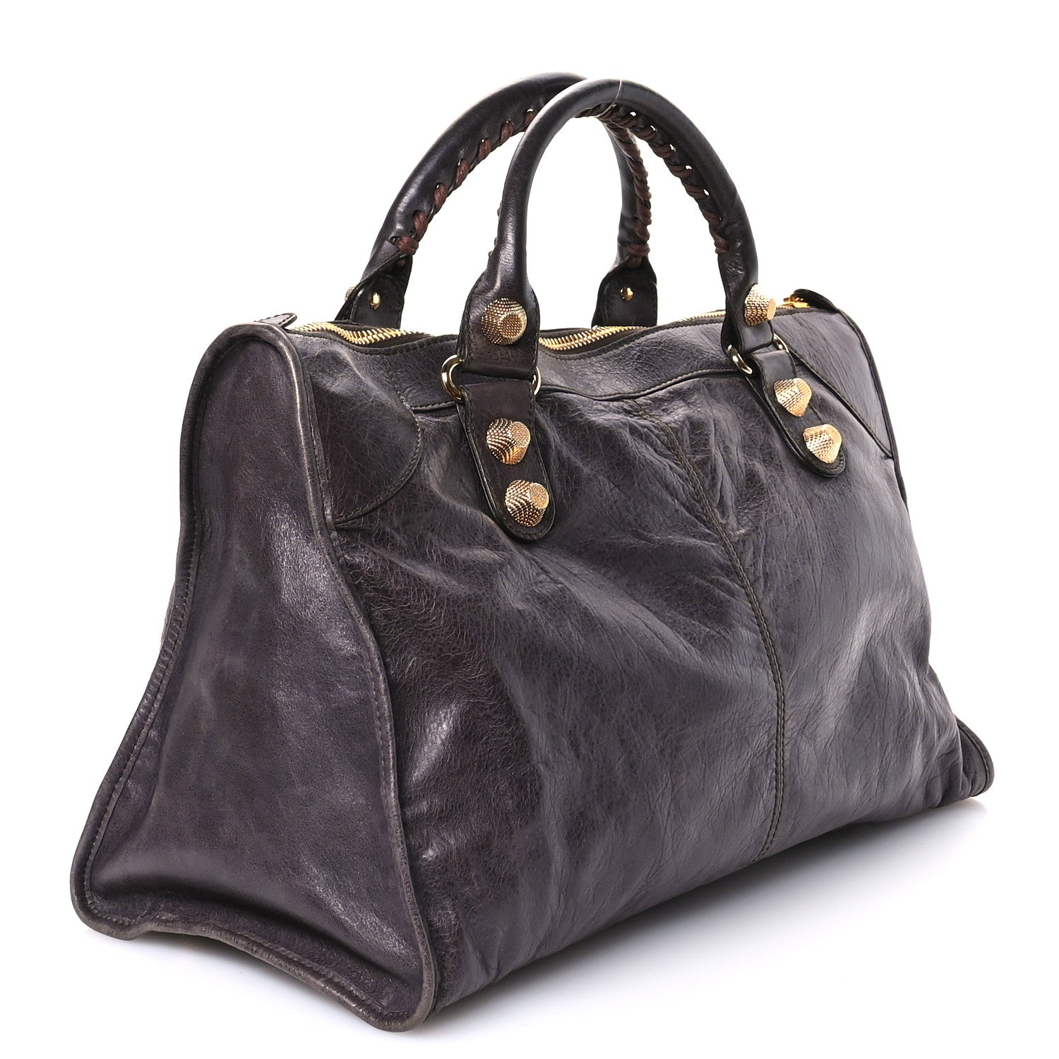 Balenciaga Agneau Giant 21 Gold Hardware Work Charbon 4 of 13