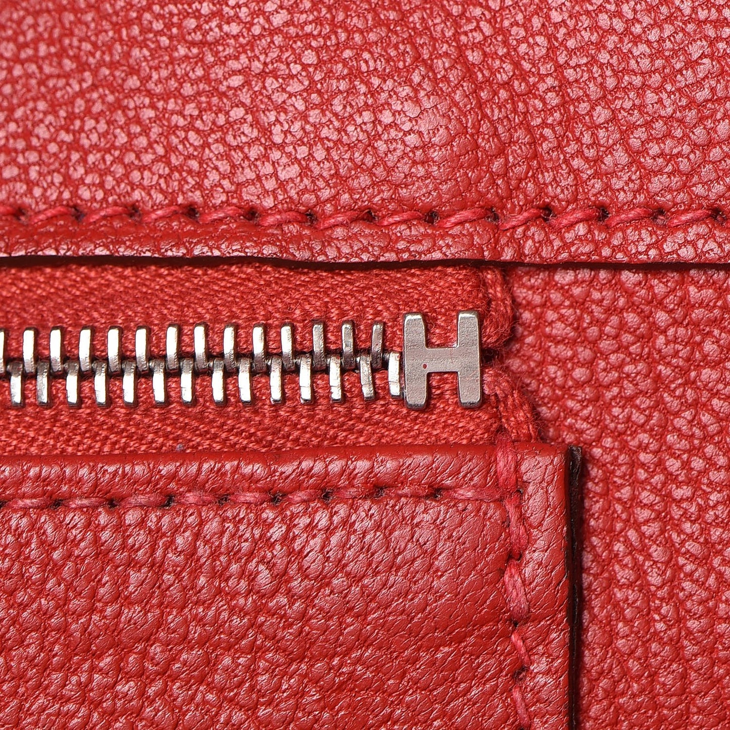 Taurillon Clemence Birkin 35 Rouge Casaque